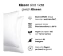LIVINA HOME Premium Baumwollschlafkissen 100% Baumwolle Polyesterfüllung Bild 3