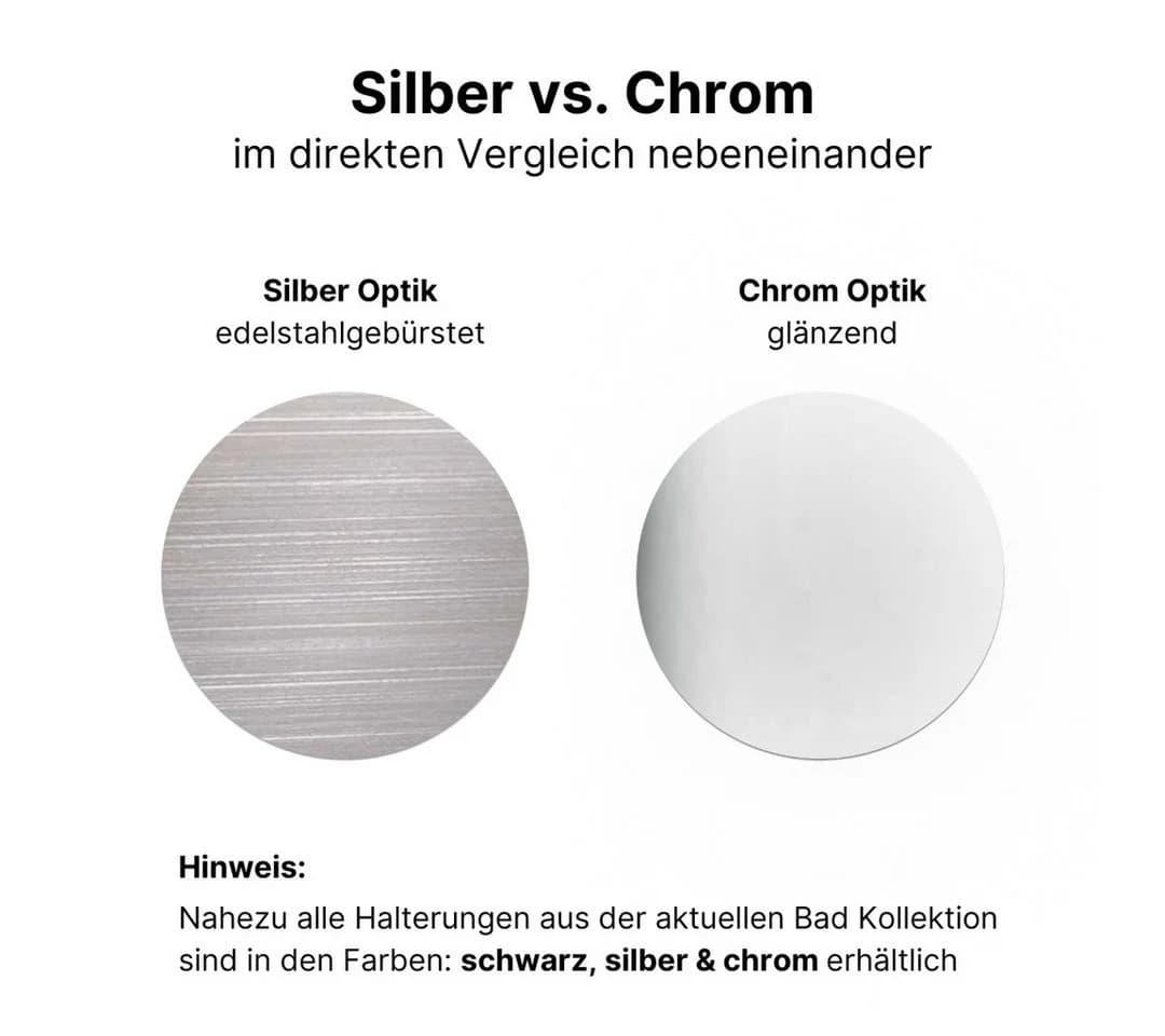 LIVINA HOME Handtuchhaken selbstklebend Edelstahl Silber - Bild 5