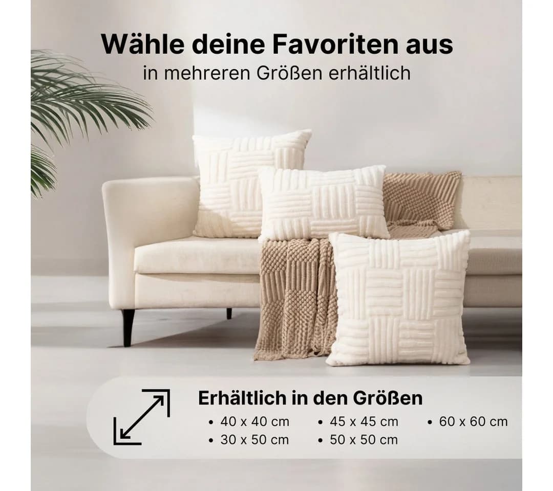 LIVINA HOME Dekokissen Premium Sofakissen Made in Germany - Bild 3