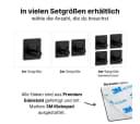 LIVINA HOME Handtuchhaken selbstklebend Bad und Küche, Edelstahl Bild 3