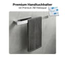 LIVINA HOME Handtuchhaken & Halter Set Edelstahl Selbstklebend Silber Bild 4