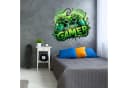nikima Wandtattoo Gamer Controller Grün Graffiti-Stil PVC-Folie Bild 4