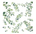 nikima Wandtattoo Eukalyptus Ranken Aquarell Grün PVC-Folie Bild 2