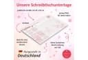 nikima Schreibtischunterlage A3 Kirschblüte Rosa mit Wochenplaner Bild 3
