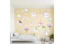 nikima Wandtattoo Einhorn Schloss Prinzessin Bild 1