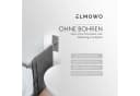 ELMOWO Handtuchhalter Edelstahl Einarmig Selbstklebend Bild 1