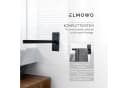 ELMOWO Handtuchhalter Edelstahl Selbstklebend Einarmig Modern Bild 4