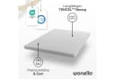 wonello Topper CubeComfort 8,5 cm Kaltschaum TENCEL™ 7-Zonen weiß Bild 4