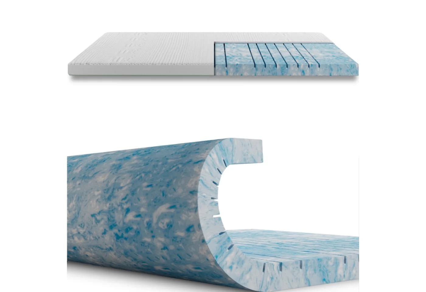 wonello DreamWave Matratzentopper Gelschaum TENCEL™ 7-Zonen - Bild 2
