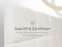 wonello Boxspringbett Madison 3 mit TV-Lift und Bettkasten weiß Bild 3