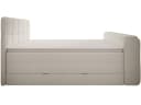 wonello Boxspringbett Madison 3 mit TV-Lift und Bettkasten weiß Bild 5