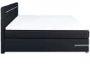 wonello Boxbett Lennox Schwarz mit LED-Beleuchtung und USB-Anschlüssen Bild 5