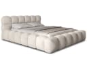 wonello Polsterbett Mira mit Bettkasten und Lattenrost Boucle Hellbeige Bild 5