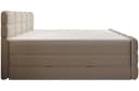 wonello Boxspringbett Carenzo Beige mit Bettkasten und Topper Bild 4