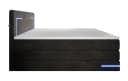 wonello Boxspringbett Detroit Samt Schwarz mit LED Beleuchtung und Bettkasten Bild 4