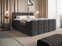wonello Boxspringbett Carenzo Samt mit Bettkasten Bild 2