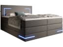 wonello Boxspringbett Detroit mit LED-Beleuchtung und Bettkasten Bild 3