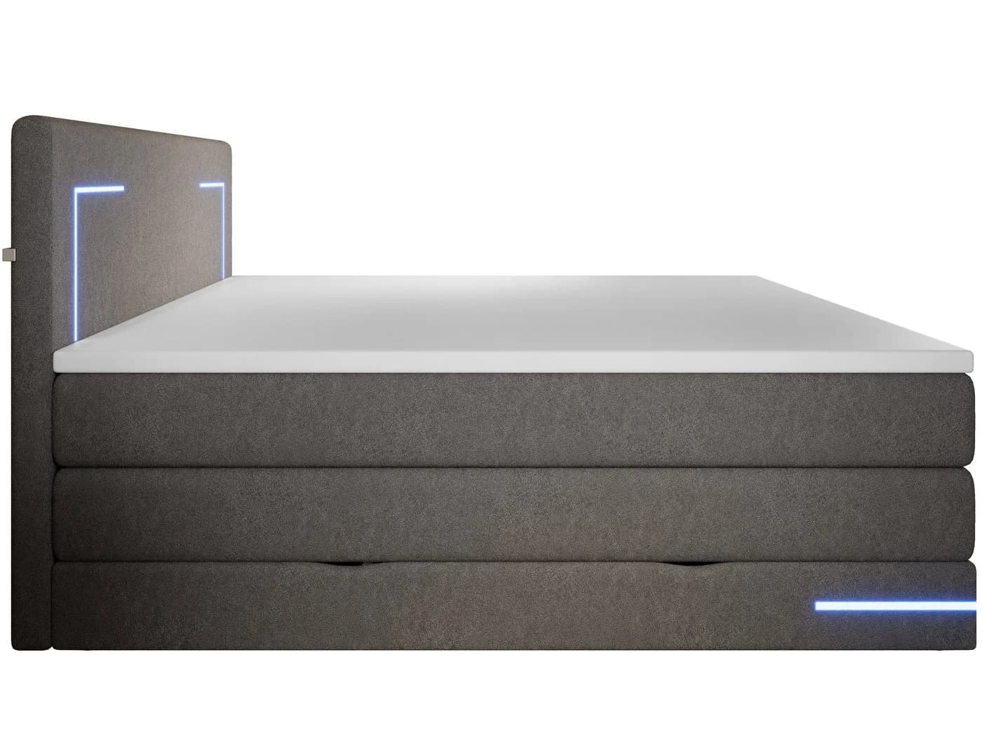 wonello Boxspringbett Detroit mit LED-Beleuchtung und Bettkasten - Bild 5