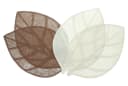 Dekoleidenschaft Platzset "Blatt" Jute Beige Braun 4er Set Bild 4