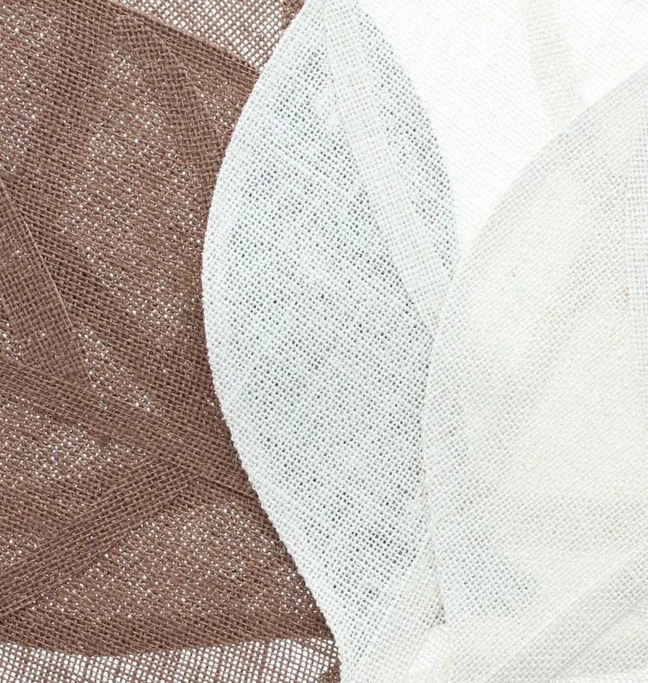 Dekoleidenschaft Platzset "Blatt" Jute Beige Braun 4er Set - Bild 5