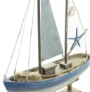 Dekoleidenschaft LED-Dekofigur Segelschiff Holz Shabby Look 48 cm Bild 5