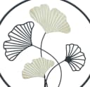 Dekoleidenschaft Wanddeko Ginkgo Metall & Holz 40 cm Bild 4