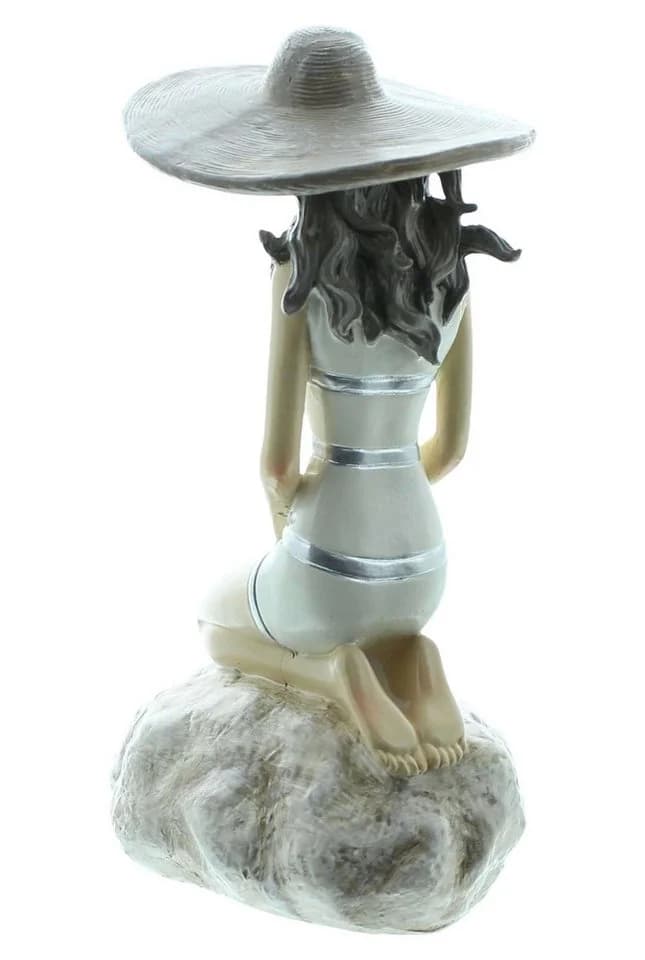 Dekoleidenschaft Dekofigur Stranddame Polyresin - Bild 4