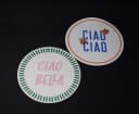 Dekoleidenschaft Platzset Italien PVC bunt/weiß Ø 38 cm Bild 5