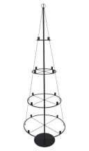 Dekoleidenschaft Metallbaum Pyramide Schwarz 180 cm Bild 2