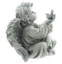 Dekoleidenschaft Engelfigur aus Polyresin sitzend 20 cm hoch Bild 5