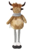 Dekoleidenschaft Dekofigur Cattle mit Teleskop Beinen, max. 68 cm hoch, Weihnachtsfigur Kuh, Weihnachtsdeko Figur Bild 4