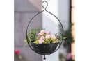 Dekoleidenschaft Blumenampel Ranken Metall schwarz Hängeampel Bild 1