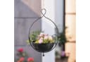 Dekoleidenschaft Blumenampel Ranken Metall schwarz Hängeampel Bild 5