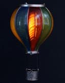 Dekoleidenschaft Solar-Hängelaterne Heißluftballon Bunt Bild 4