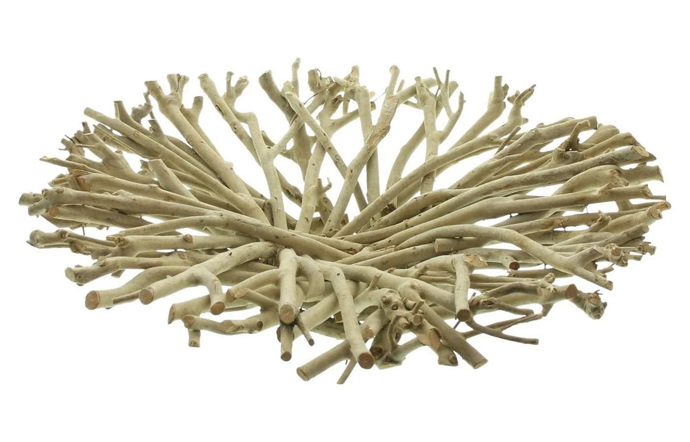 Dekoleidenschaft Dekoschale Verzweigt Teebaum-Holz Beige - Bild 4