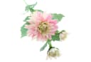 Dekoleidenschaft Kunstblume "Dahlie" 3er Set Bunt Bild 5