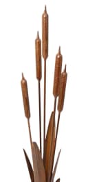 Dekoleidenschaft Gartenfigur Schilf Metall Edelrost 91 cm Bild 4
