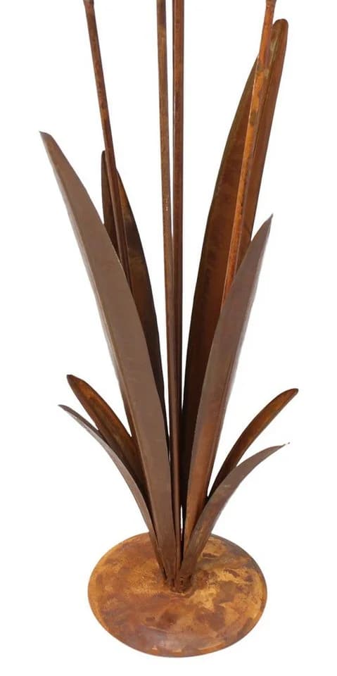Dekoleidenschaft Gartenfigur Schilf Metall Edelrost 91 cm - Bild 5