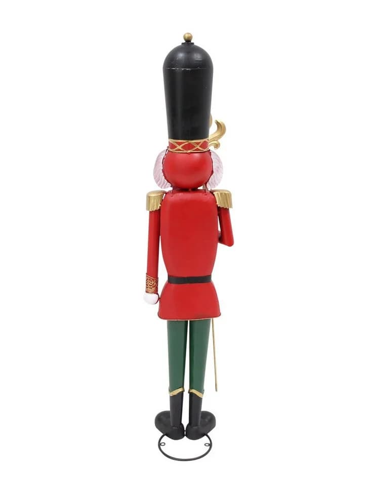 Dekoleidenschaft Nussknacker XXL Metall Figur 90 cm - Bild 5