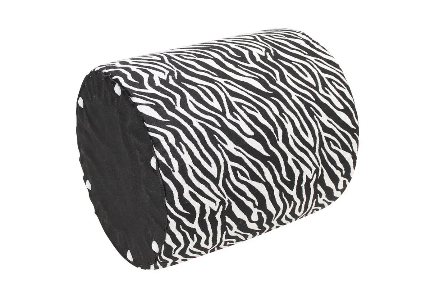Dekoleidenschaft Polsterhocker "Zebra" Schwarz/Weiß - Bild 3
