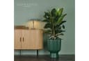 VidaAtHome.de Blumentopf ALVY Grün Kunststoff Design-Pflanzgefäß Bild 1