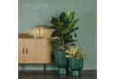 VidaAtHome.de Blumentopf Design-Pflanzgefäße-Set ALVY Grün 2er Set Bild 1