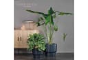 VidaAtHome.de Blumentopf Design-Pflanzgefäße-Set ULEY (2er Set) Anthrazit Bild 3