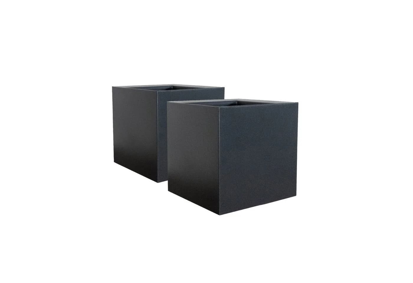 VidaAtHome.de Pflanzkübel QUBO 30 2er Set Anthrazit - Bild 2
