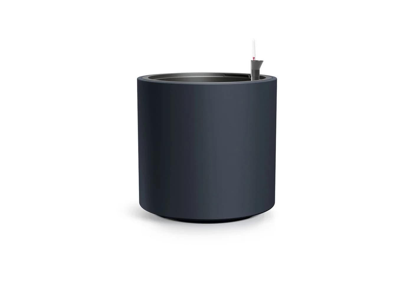 VidaAtHome.de Blumentopf BATOS mit Selbstbewässerung Anthrazit/Weiß - Bild 2