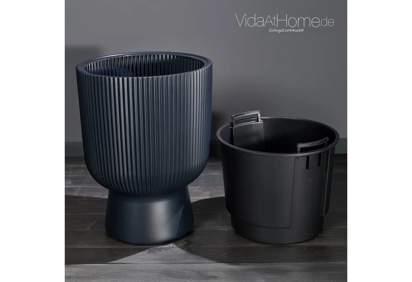 VidaAtHome.de Design-Pflanzgefäße-Set ALVY 3er Set mit Bewässerungseinsatz - Bild 3