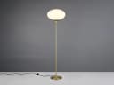 Trio Leuchten LED Stehlampe Dimmfunktion Opalglas Messing Bild 3