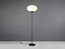 TRIO Leuchten LED Stehlampe Schwarz mit Dimmfunktion und Opalglas Schirm Bild 3