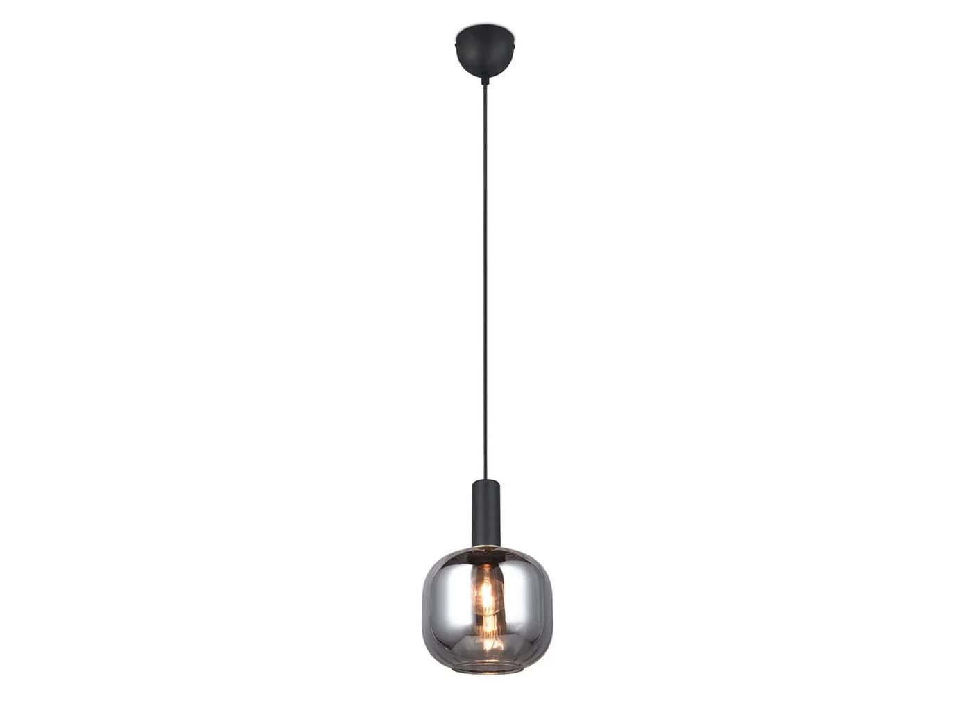TRIO Leuchten LED Pendelleuchte, Dimmfunktion, LED wechselbar, warmweiß, Ø20cm - Bild 2