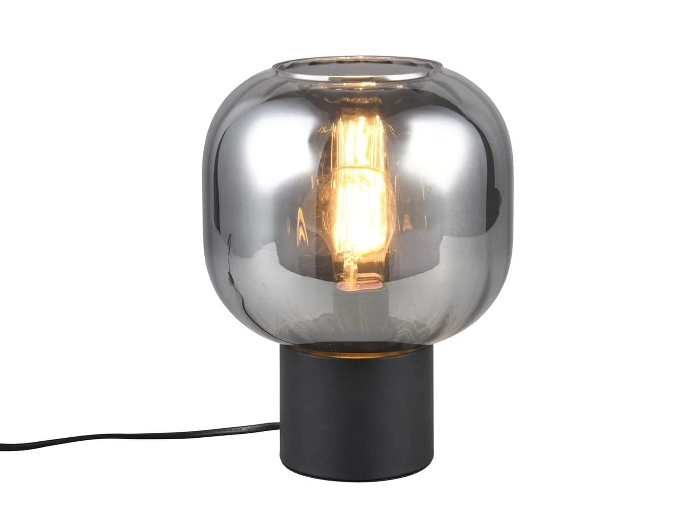 TRIO Leuchten LED Nachttischlampe mit Glas Schirm und Dimmfunktion - Bild 2
